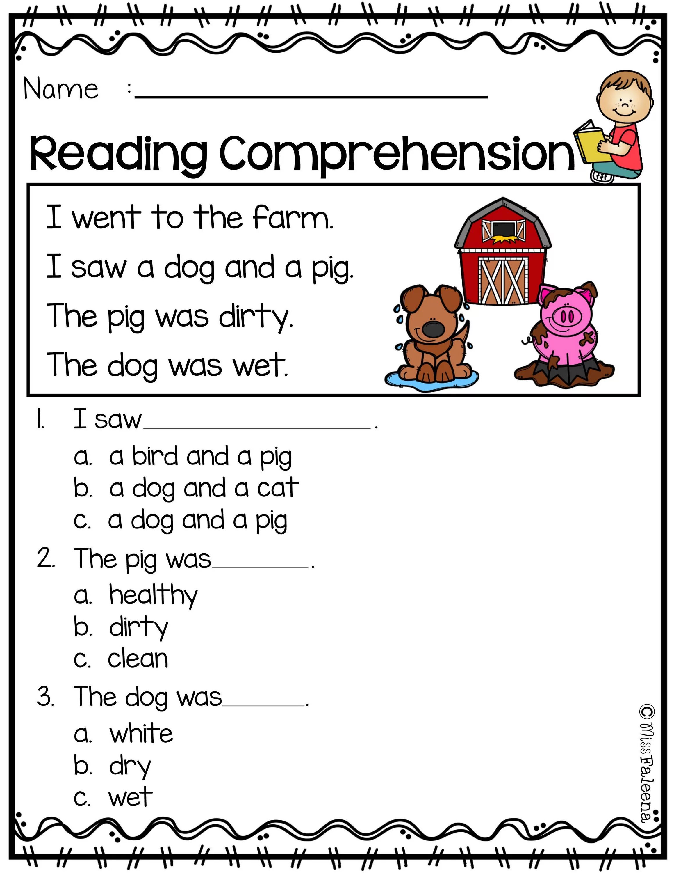 Easy reading 2. Reading Comprehension. Reading Comprehension for Kids. Reading Comprehension 3 класс. Reading Comprehension Worksheets.