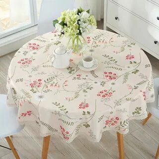 Круглые скатерти клеенки