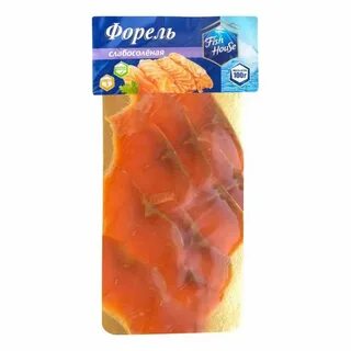 Форель слабосоленая ломтики