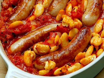 Овощи с сосисками рецепт