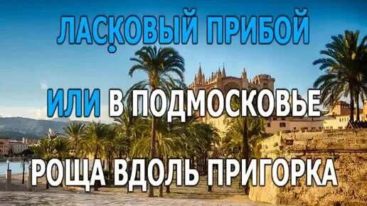 Пальма де Майорка текст. Пусть тебе приснится Пальма де Майорка. Пусть тебе приснится Пальма-де-Майорка текст.