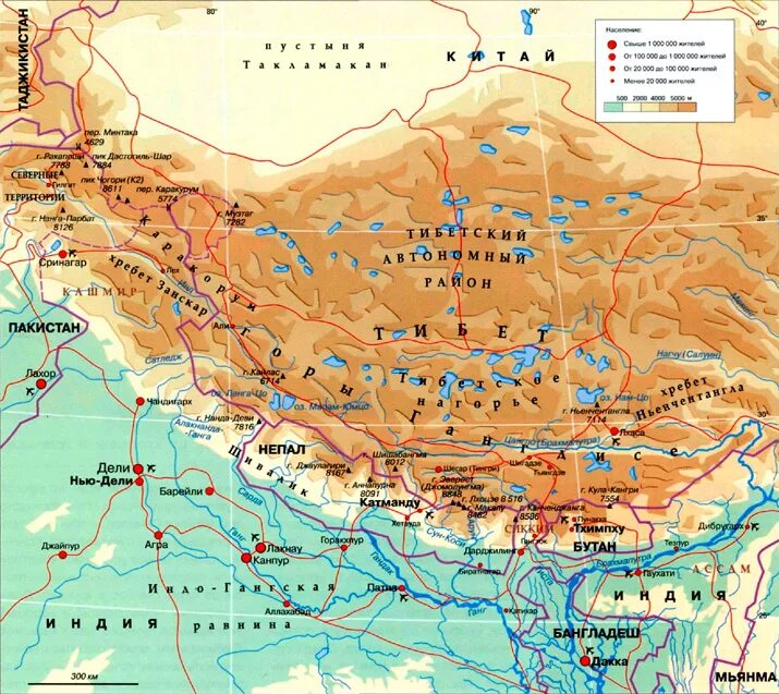 В какой стране находятся горы гималаи. Тибет и Гималаи на карте. Памир Тибет Гималаи на карте. Горы Гималаи на карте. Горная система Гималаи на карте.