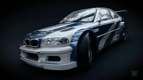 ArtStation - BMW E46 M3 GTR - Need For Speed Most Wanted (2005), Josafá Bat...