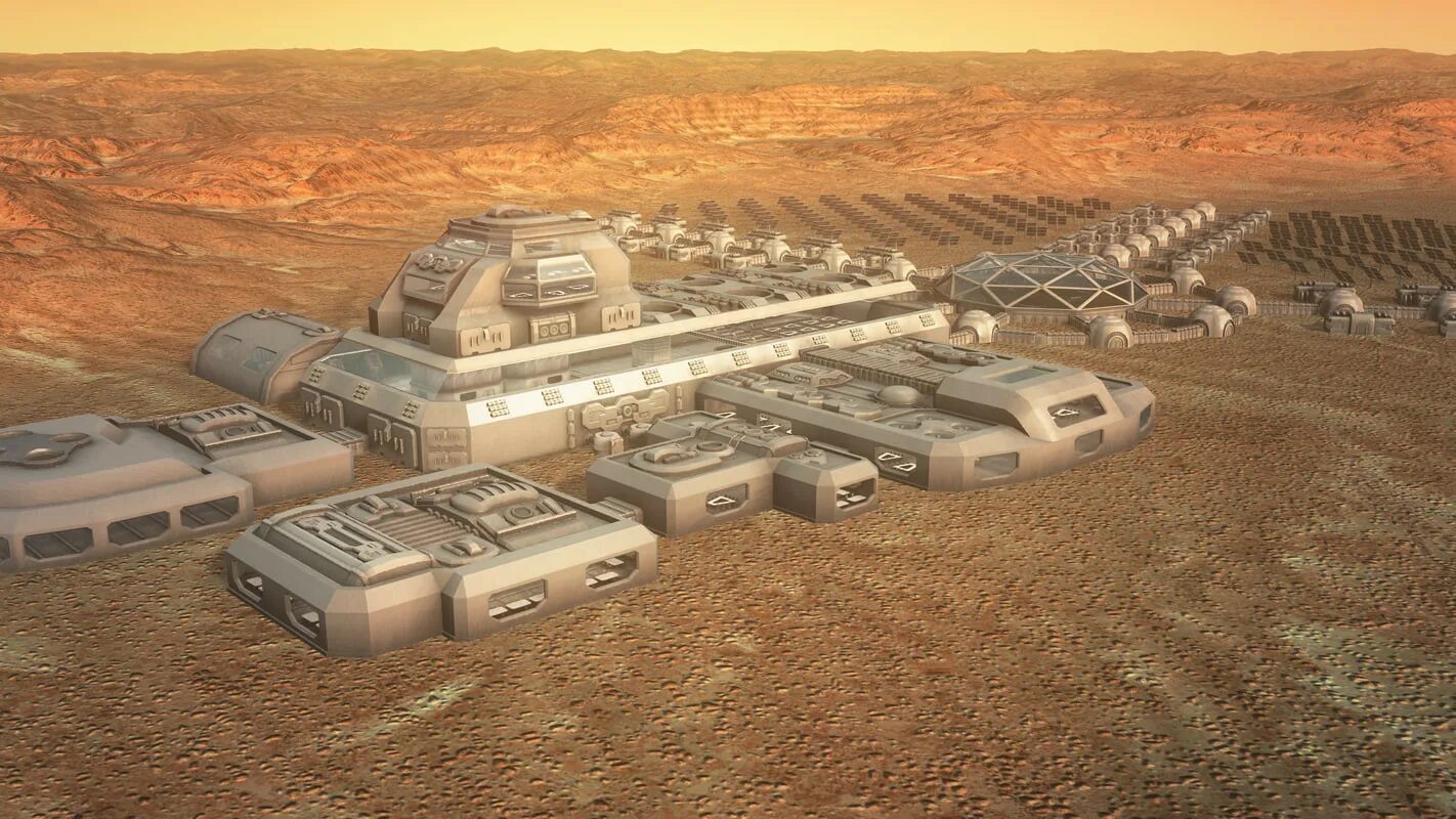 Mars colony. Планета марс колония марсоходы жилые модули. mars colony concept. марс футуризм. марсианская станция будущего.