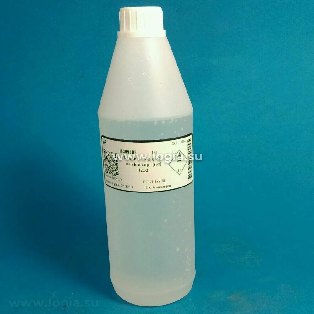 пероксид водорода и сульфат.