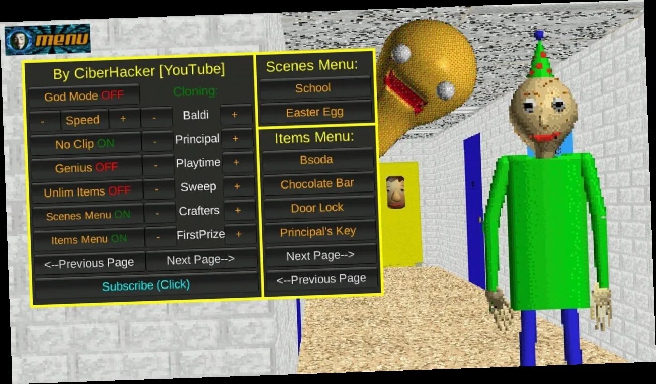 Baldis basics моды. Baldi&#039;s basics меню. балди мод. балди мод меню. baldi basics мод.