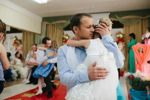 Папа на выпускном