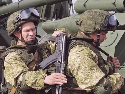 Российский военнослужащий