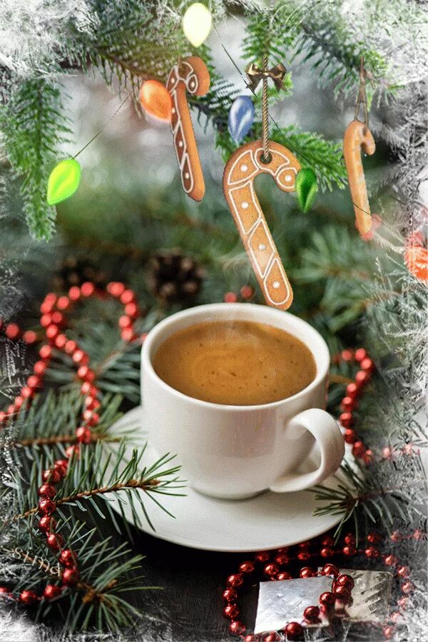 С добрым новогодним утром. Открытки с добрым утром зимние. Новогодние поздравления с добрым утром. Доброе зимнее утро. Новогоднего настроения открытки.