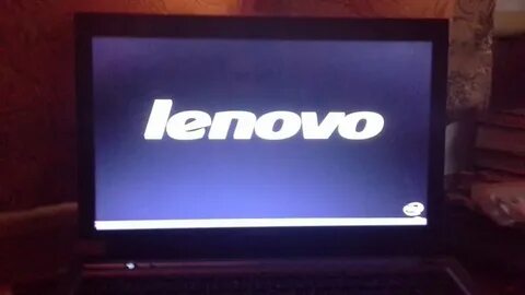 Lenovo что делать если черный экран