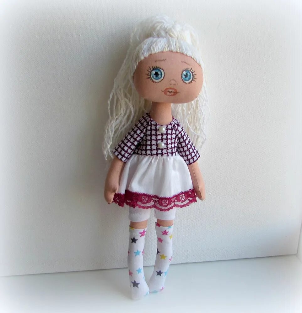 Игровая текстильная кукла. Куклы оптом. Вальфордовские куклы.