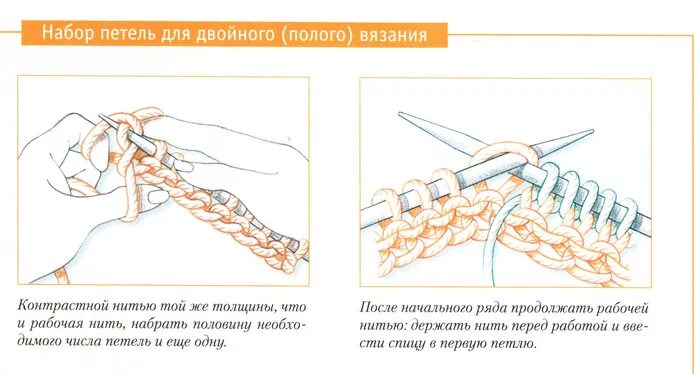 Набор петель спицами. Двойной набор петель спицами для вязания. Красивый набор петель спицами. Эластичный набор петель для платочной вязки. Как красиво набрать петли спицами