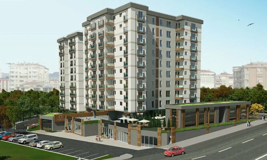 сданный жилой комплекс