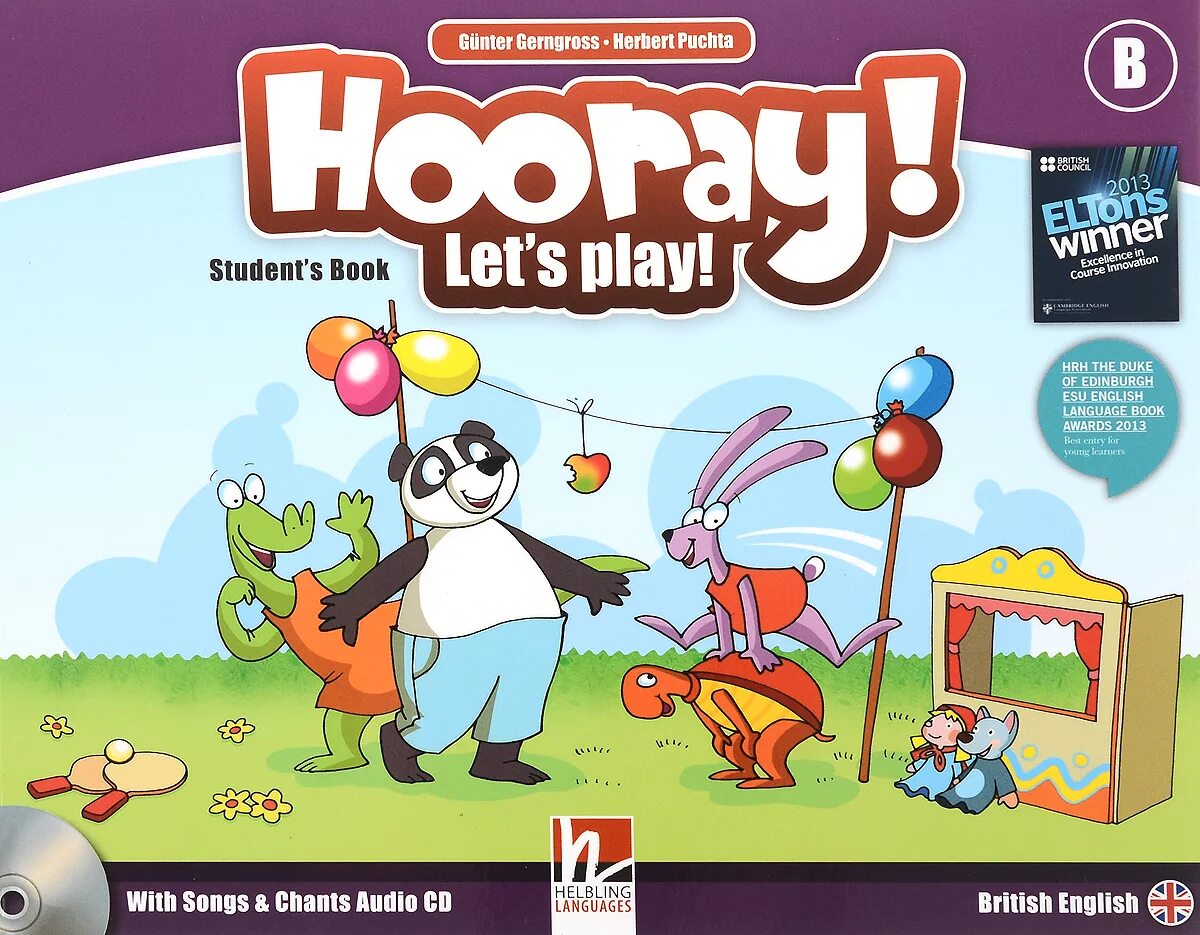 Пухта Герберт Hooray. Let`s Play. Hooray книга. Английский Let's Play. Students book cd