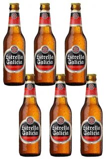 Cerveza Estrella Galicia Spanien 6 x 0.25 Liter. 
