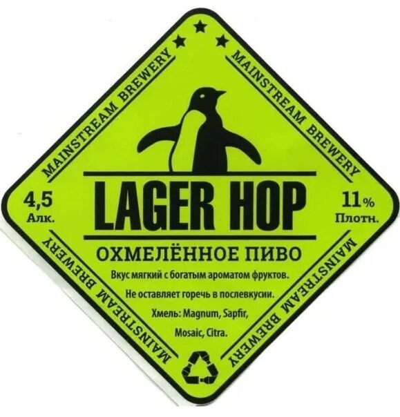 Черноголовка время. Hopped Lager. MB Lager Hop. Mainstream Brewery пиво. Венский лагер пиво.