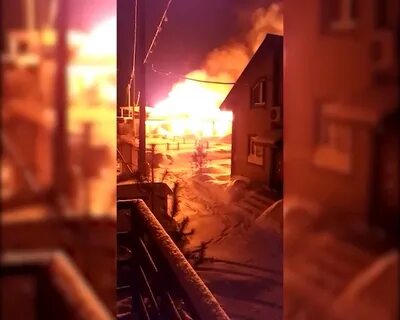 Пожар в яхт клубе