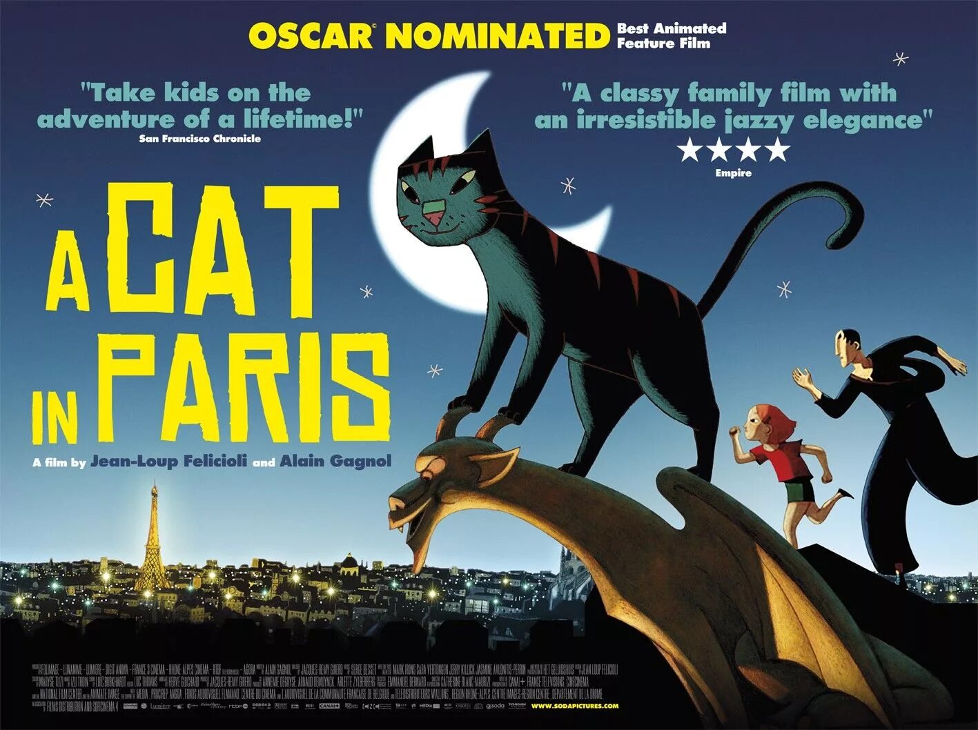 Кошка 1 часть. Кошачья жизнь / a Cat in Paris / une vie de chat (2010).