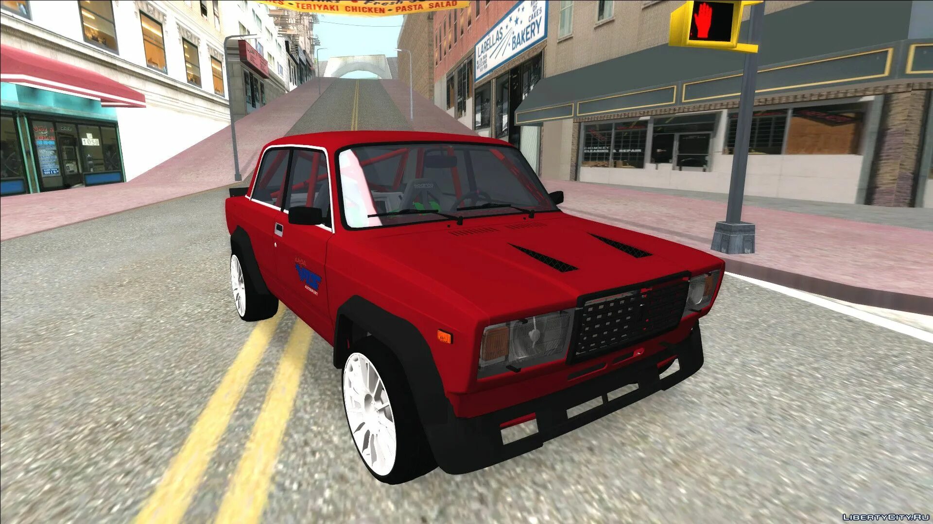 VAZ 2107 GTA sa. Мод на русские Тачки. GTA sa VAZ 2107 Red. GTA VAZ 2007 Mod. Гта сан андреас русские тачки