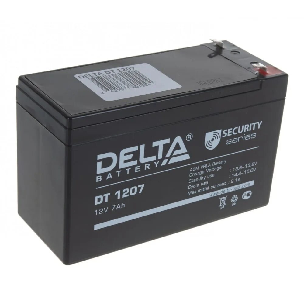 Dt 1207 12v 7ah. АКБ DT 1207. АКБ Delta DT 1207. Батарея Delta DT 1207 (12v, 7ah) <DT 1207>. Аккумуляторная батарея 1207 Дельта ДТ.