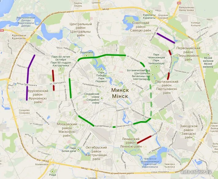 Кольцевая могилев. Минск 2 кольцо карта. Минск кольцо транспортное. МКАД 2 Минск на карте. Карта кольцевой дороги Минска.