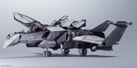 3d animation 3d design Aircraft assembly Fighter industrial Jet Scifi Vehic...