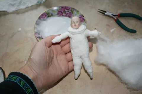 Схема ватной игрушки