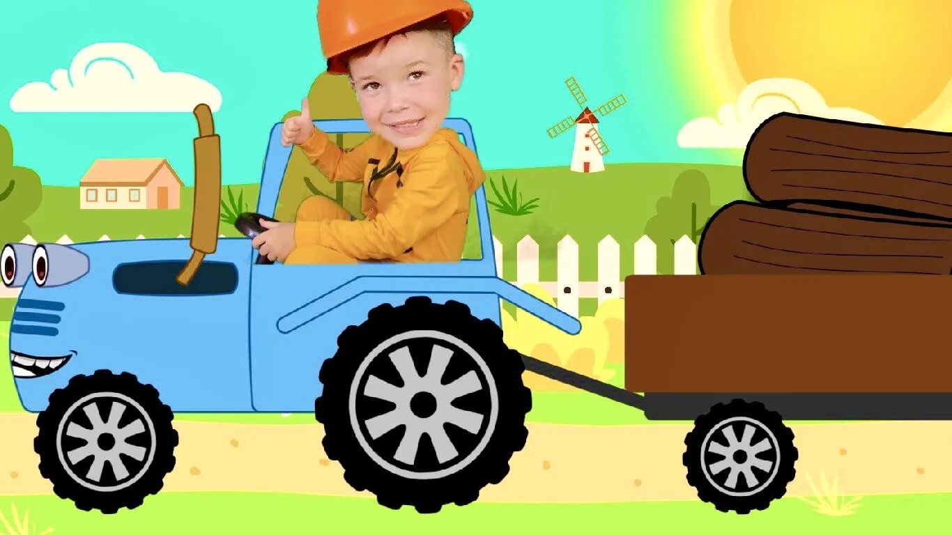 Ягодки трактор для малышей. Синий трактор. Страшный синий трактор. Синий трактор для малышей. Синий трактор мультяшка Познавашка.
