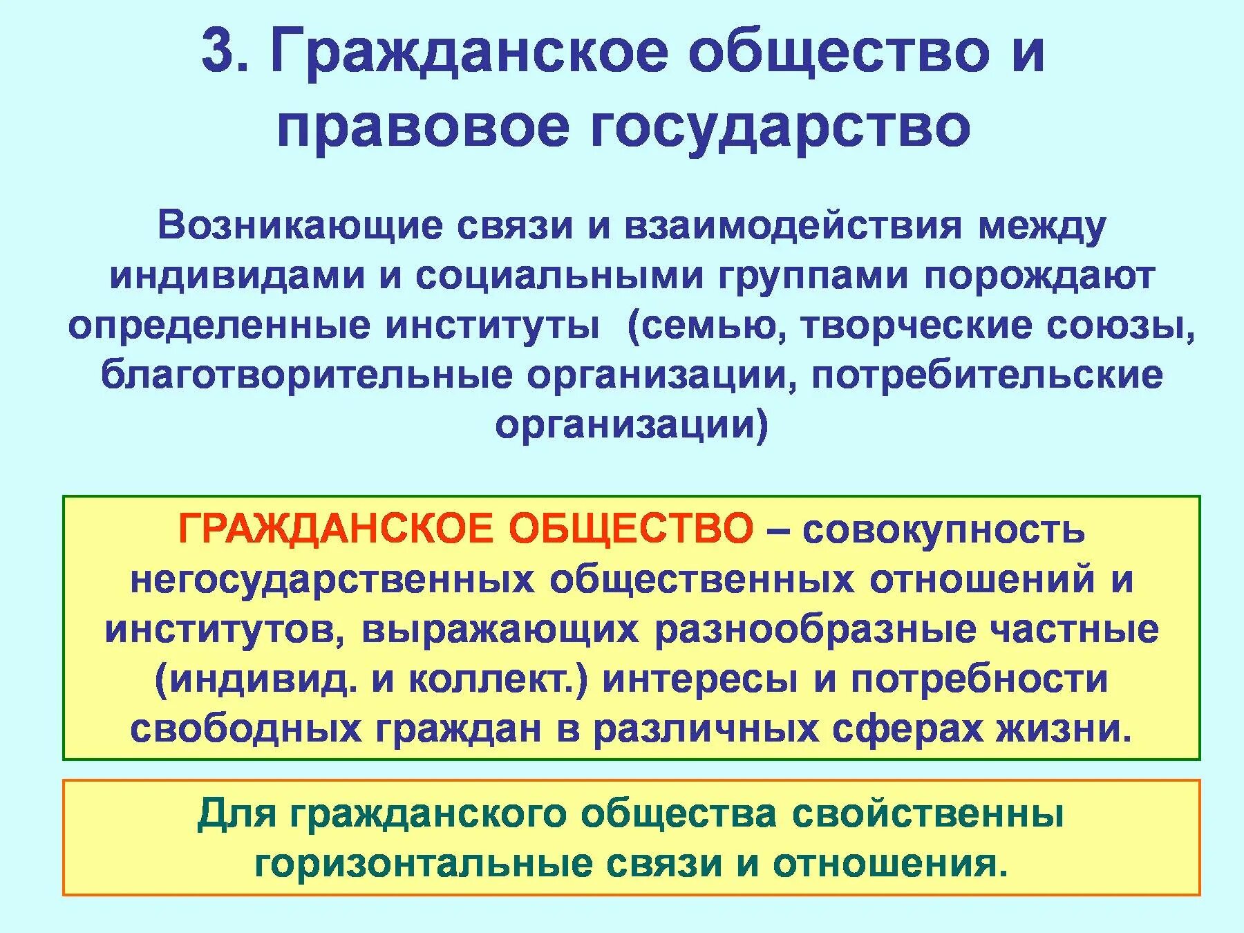 Гражданское общество и правовое государство. Субъекты гражданского общества. Взаимодействие гражданского общества и правового государства. Взаимодействие между государством и обществом. Установите соответствие между гражданским обществом и государством