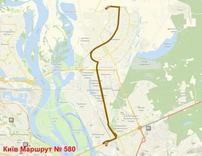 Маршрутка 580 москва