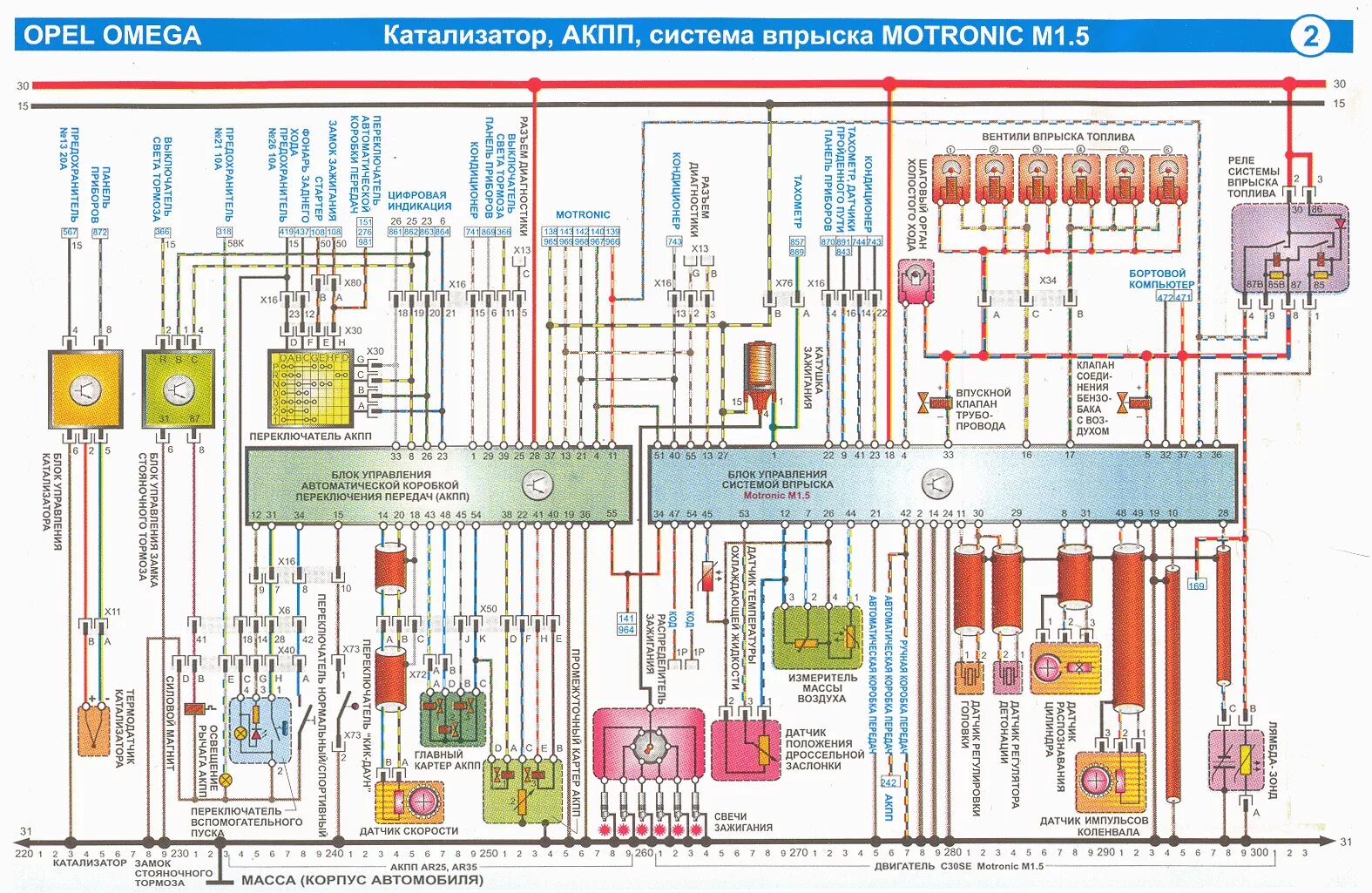 Опель омега б не работает. Схема проводки на Опель Омега б 2.5. Электросхема Опель Омега б 2.0 16v. Схема электрооборудования Опель Вектра б 1997. Опель Омега б электросхемы 2.6.