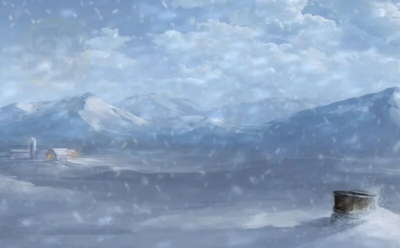 Буря мчится снег летит. Снежная буря арт. Рисунок Снежная буря в горах. Снежная буря на Мидгарде.