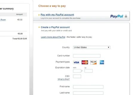 Как создать аккаунт paypal