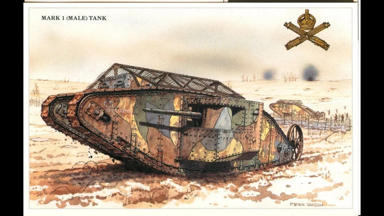 M1 mark. Проекты британских танков первой мировой.