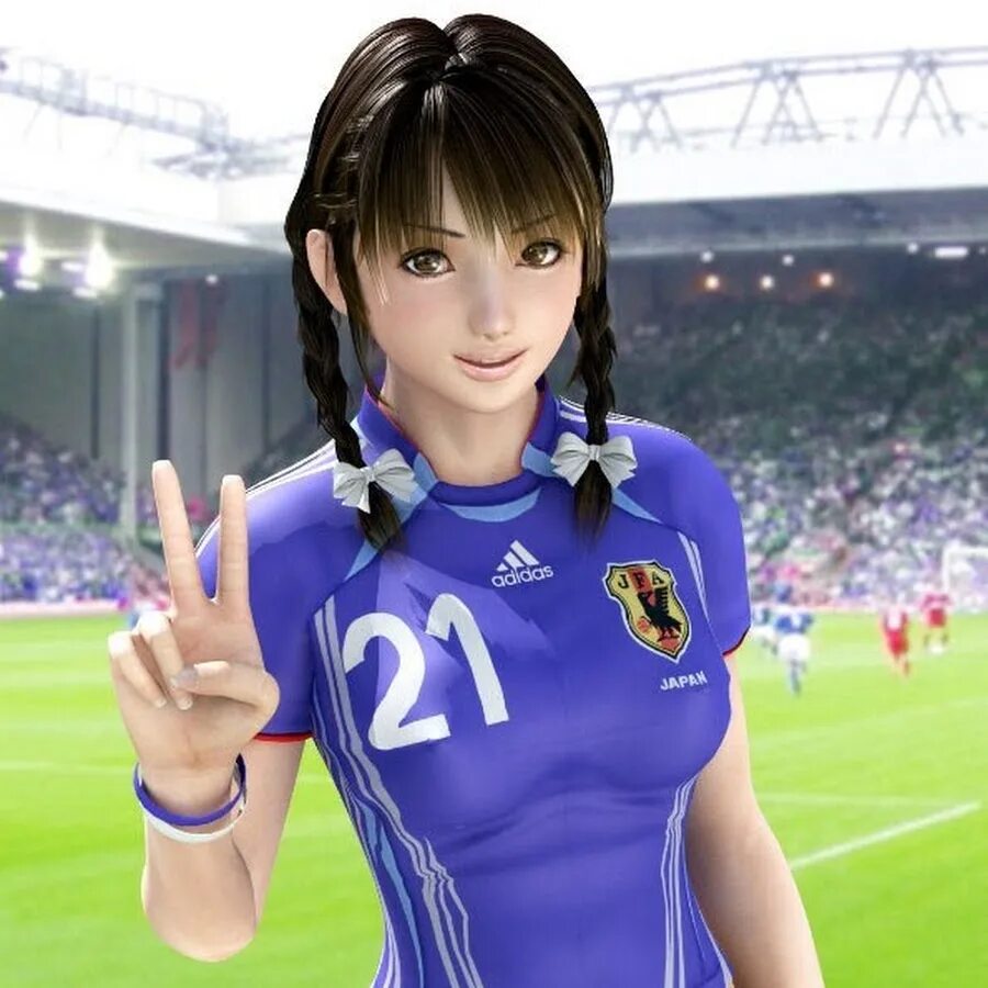 3d ai. Японские футболистки. Японский футбол девушки. 3d аниме гирл.