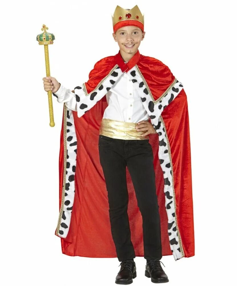 взрослый костюм короля. костюм короля. накидка короля для мальчика. мантия костюм короля. костюм король б-8041 (110-56).