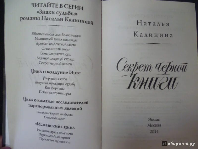 Тайны черной книги. Книги в стиле Натальи Калининой. Читать книгу натальи соболевской