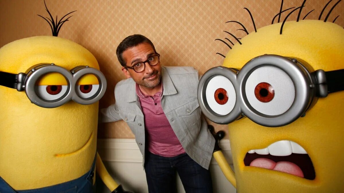 Steve Carell Гадкий я. Стив Карелл Миньоны. Гадкий я 2. Гадкий я (Despicable me), США, 2010. Кто озвучивает миньонов