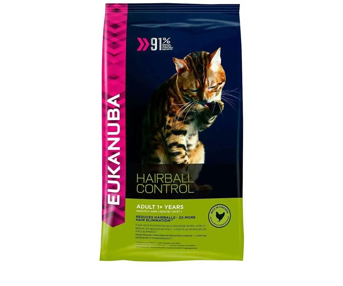 Eukanuba для взрослых кошек старше 7 лет 2кг. Eukanuba sterilised. Эукануба корм для кошек. Корм для кошек контроль веса. Cat hairball корм.