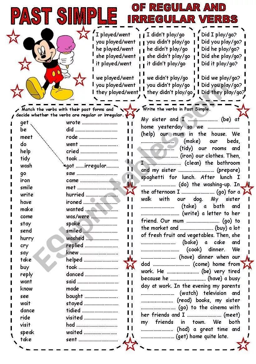 Тест на неправильные языка. Английский упражнения past simple Irregular. Past simple Irregular verbs задания. Past simple Regular verbs упражнения. Английский упражнения Regular past simple.