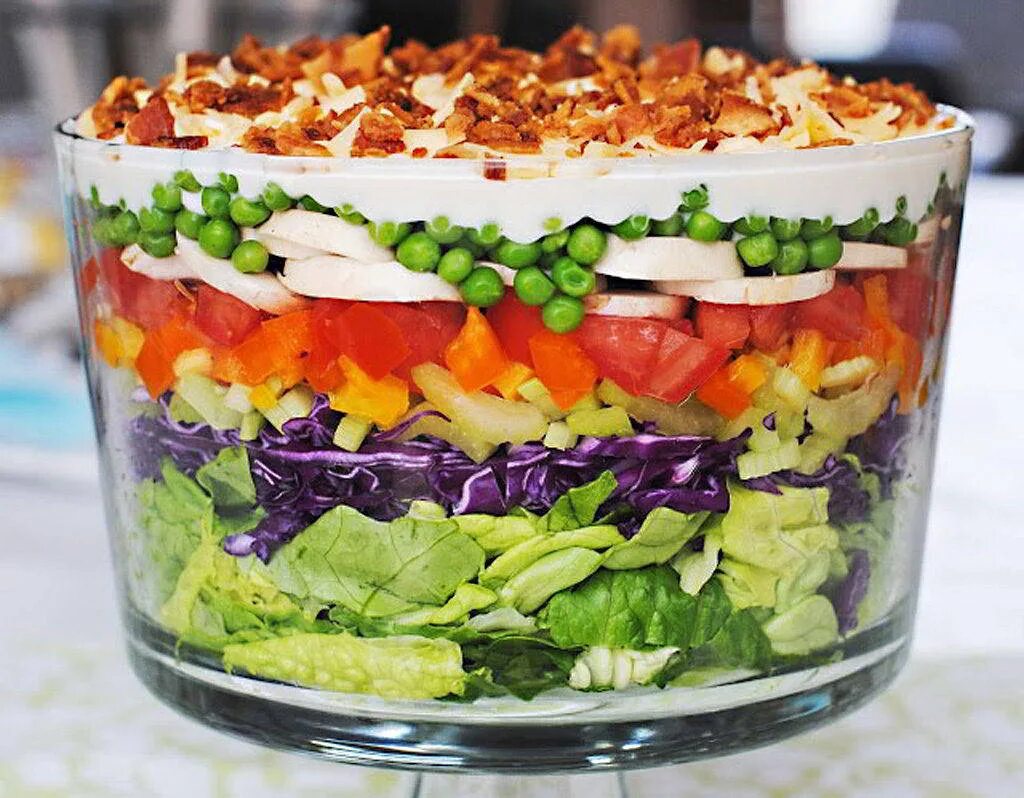 When i cook salads i use