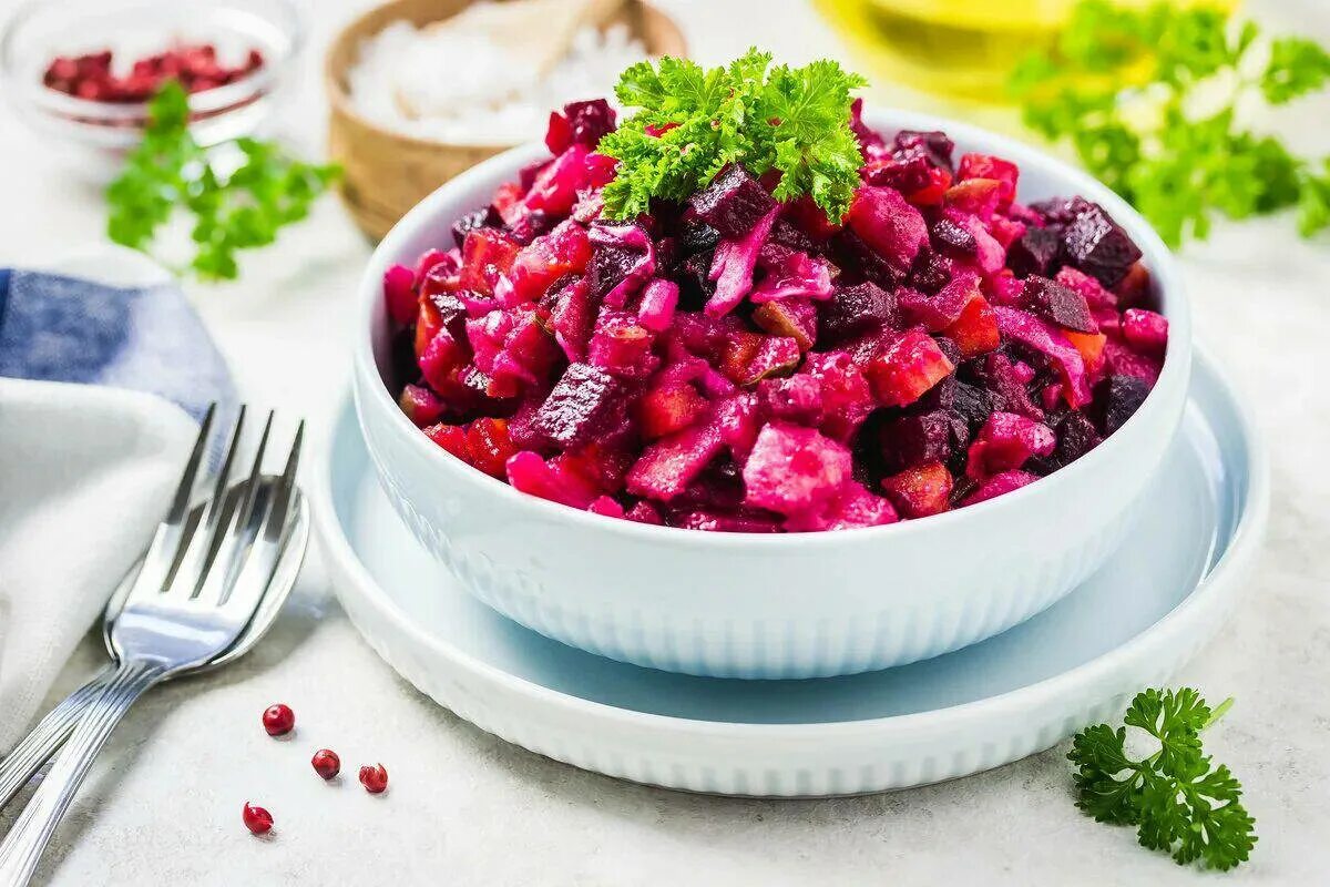 Рецепты винегрета разные