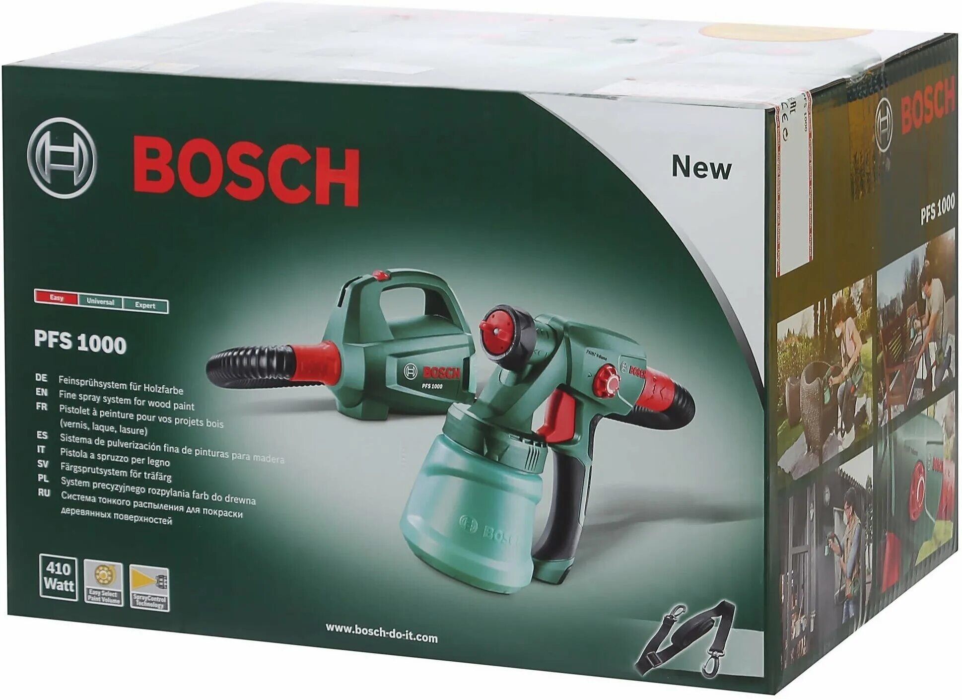 Купить краскопульт bosch. Краскопульт бош PFS 1000. Краскопульт Bosch PFS 1000, 420 Вт, 100 мл/мин. Краскопульт Bosch 12в. Краскопульта 420вт 100мл/мин PFS 1000.