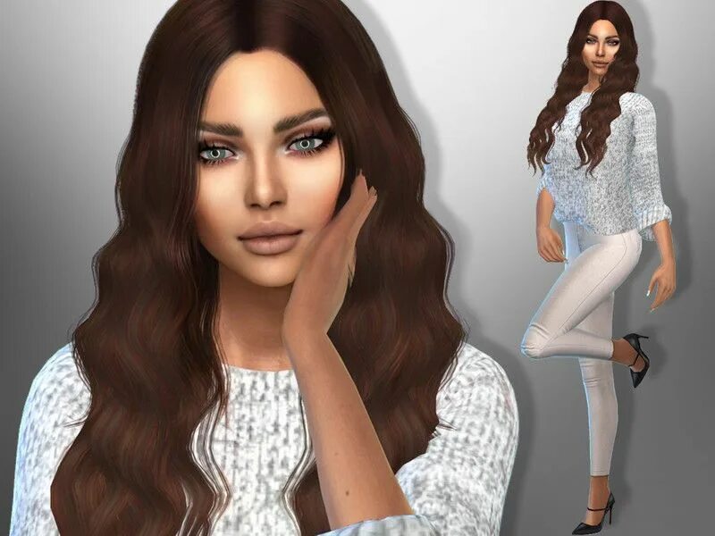 Как в симсе сделать персонажа знаменитым. Симс 4 персонажи. SIMS 4 Полина. Ханде Эрчел симс 4 Симка. SIMS 4 симки.