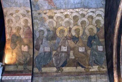 Фрески успенского собора в москве