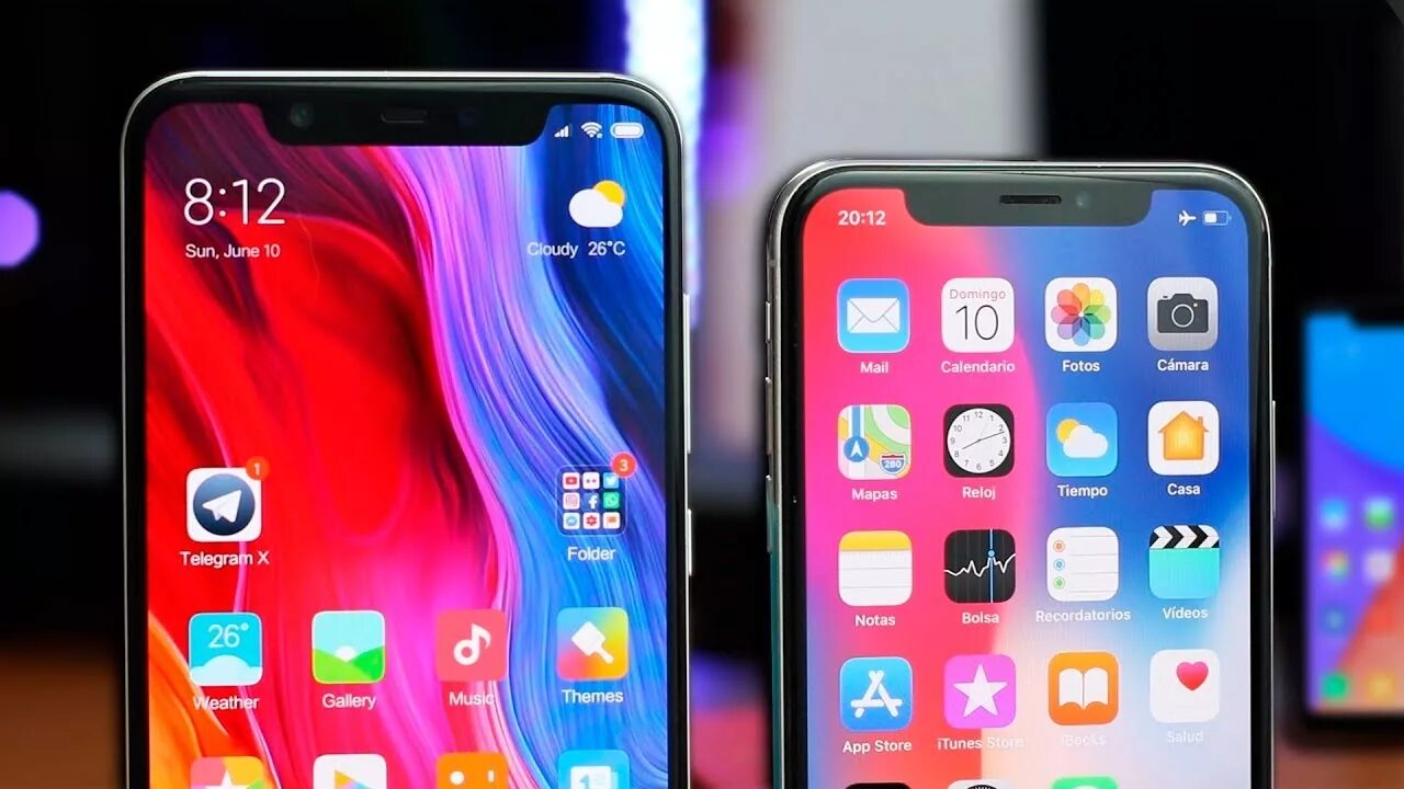 Xiaomi mi 8 сравнение. Xiaomi mi 8 vs iphone x. Mi 8 iphone x. Айфон x и Xiaomi mi 8. Айфон х и Сяоми ми8.