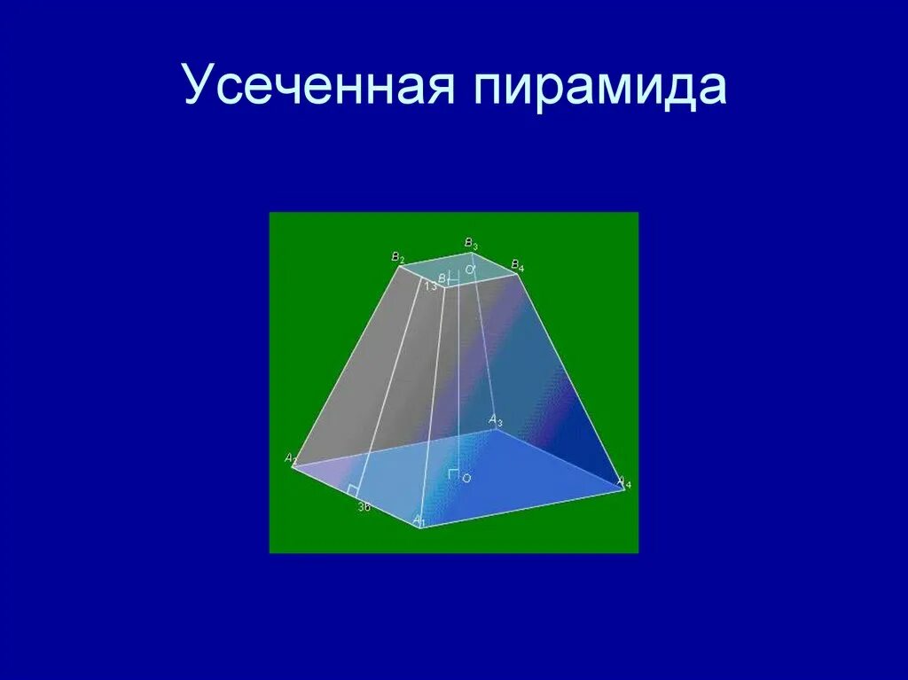 Многоугольники в основании усеченной пирамиды. Четырёхугольная усечённая пирамида. Усеченная пирамида это многогранник. Усечённая 4 угольная пирамида. Многогранники пирамида. Усечённая пирамида.