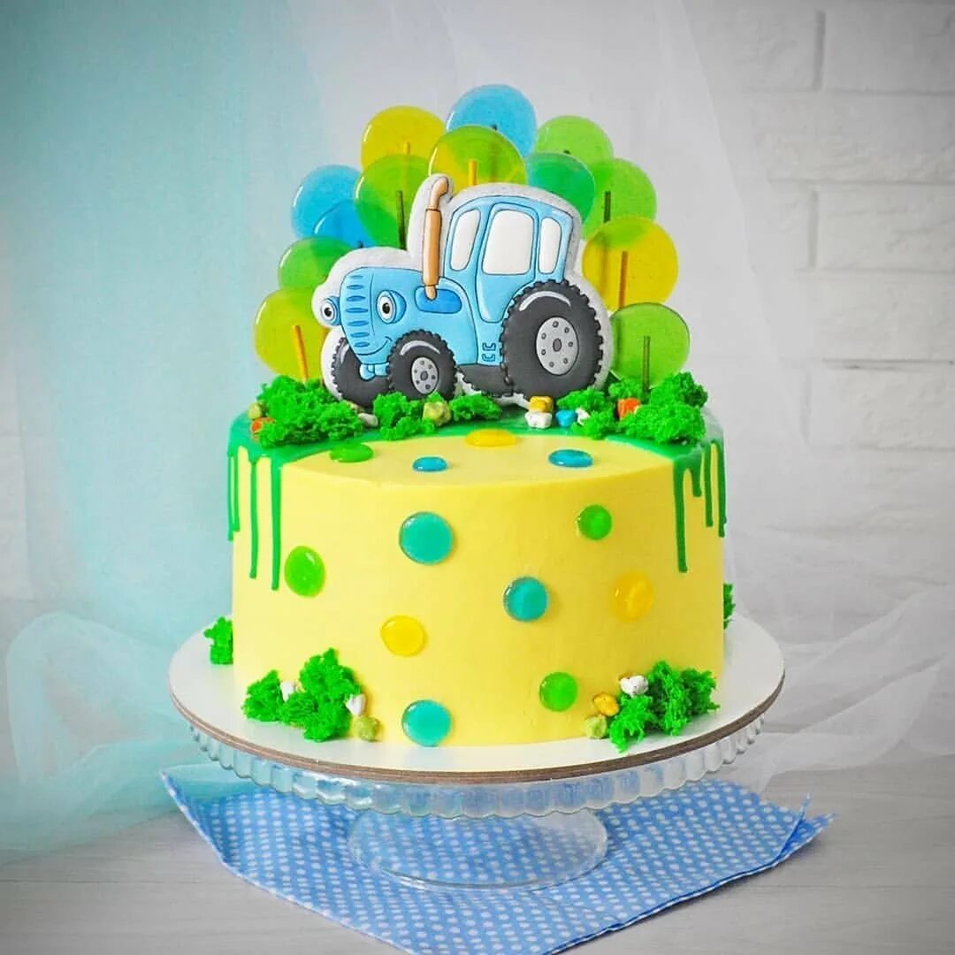 Торт синий трактор на 1. Торт Грузовичок Лева и синий трактор. Торт на 1 годик мальчику синий трактор. Торт синий трактор для мальчика на 2 года. Торт трактор Гоша.