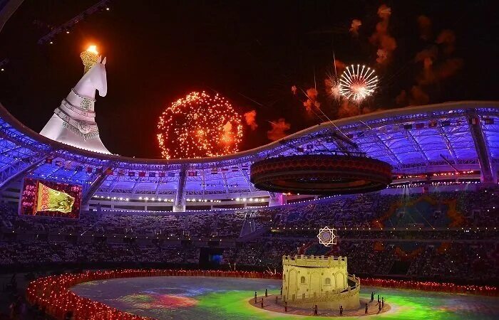 Туркменистан 2017 год. Олимпийский городок Ашхабад. Олимпийский стадион (Ашхабад, 2017). Олимпийский стадион Ашхабад. Олимпийский городок Ашхабад 2017.