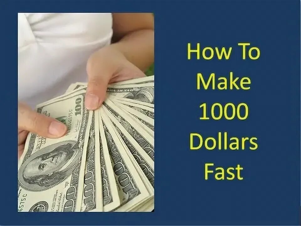To make fast. To make fast